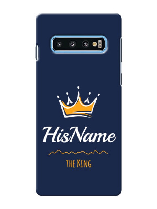 Custom Galaxy S10 King Phone Case with Name