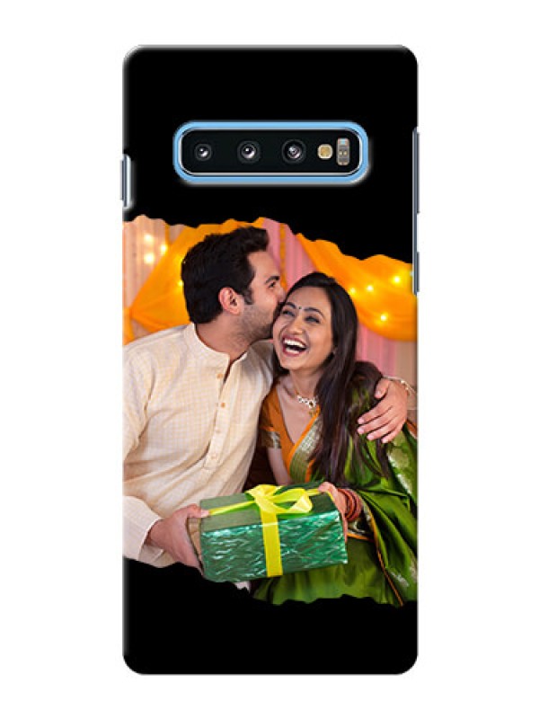 Custom Galaxy S10 Custom Phone Covers: Tear-off Design