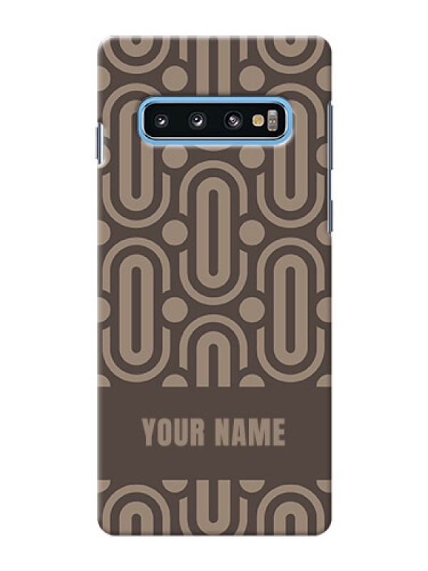 Custom Galaxy S10 Custom Phone Covers: Captivating Zero Pattern Design