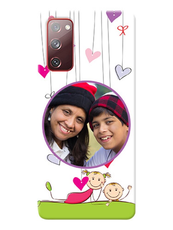 Custom Galaxy S20 FE 5G Mobile Cases: Cute Kids Phone Case Design