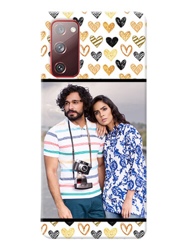Custom Galaxy S20 FE 5G Personalized Mobile Cases: Love Symbol Design