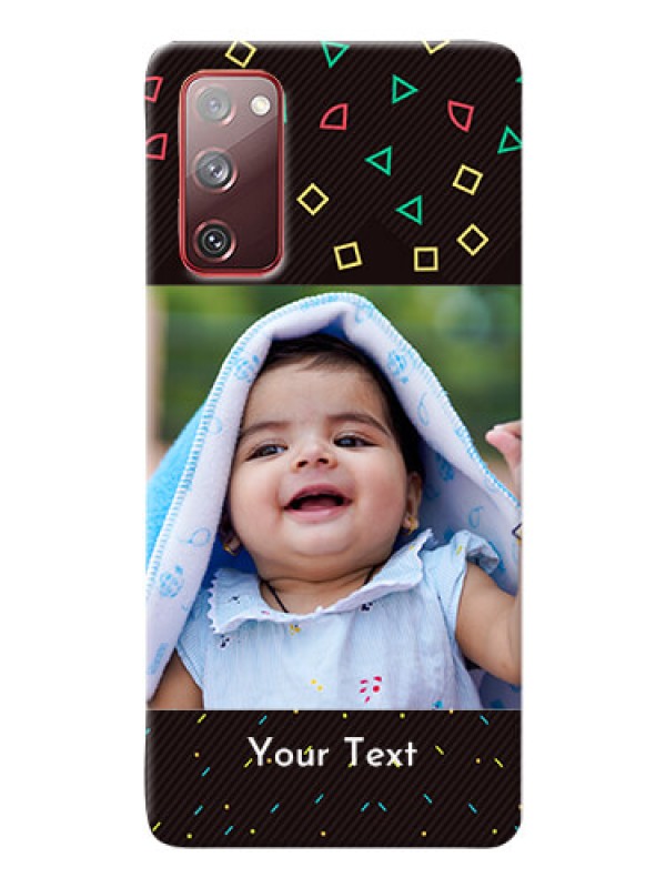 Custom Galaxy S20 FE 5G custom mobile cases with confetti birthday design