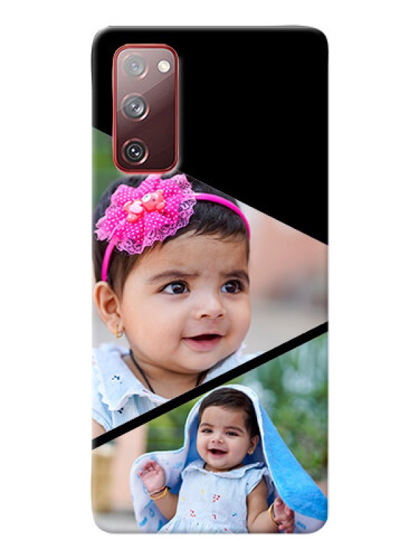 Custom Galaxy S20 FE 5G mobile back covers online: Semi Cut Design