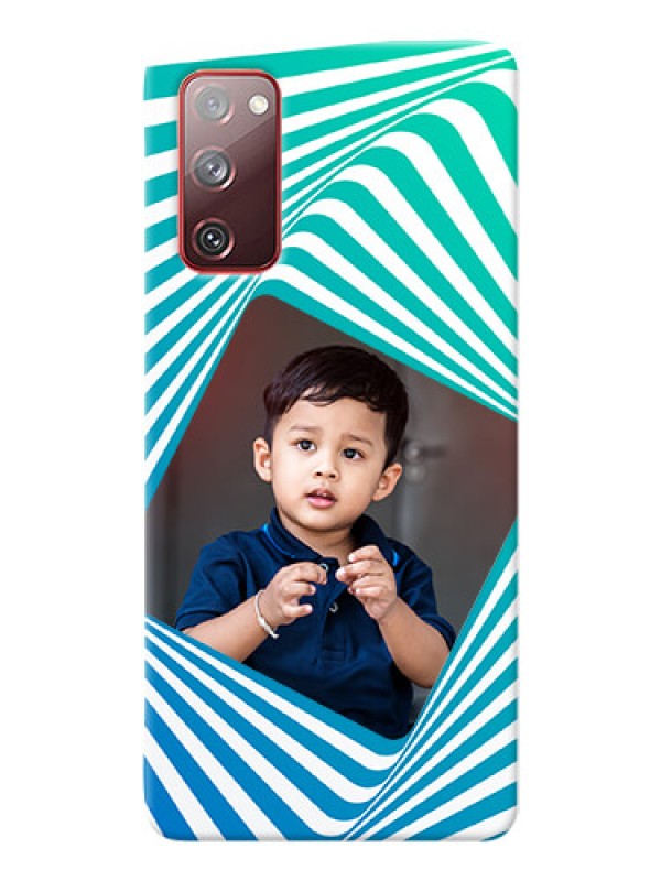 Custom Galaxy S20 FE 5G Personalised Mobile Covers: Abstract Spiral Design