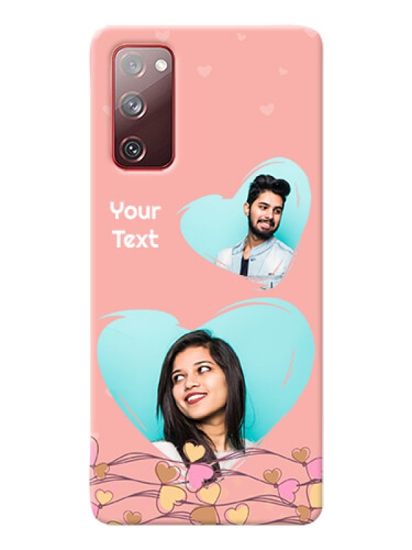 Custom Galaxy S20 FE 5G customized phone cases: Love Doodle Design