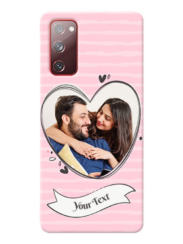 Custom Galaxy S20 FE 5G custom mobile phone covers: Vintage Heart Design