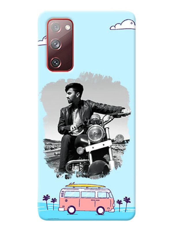 Custom Galaxy S20 FE 5G Mobile Covers Online: Travel & Adventure Design