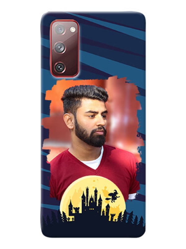 Custom Galaxy S20 FE 5G Back Covers: Halloween Witch Design 