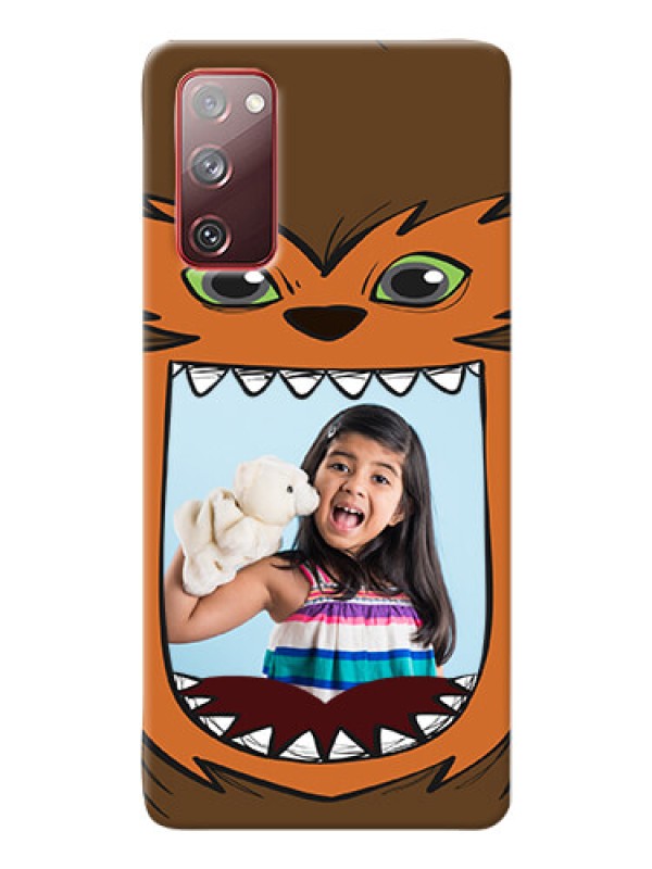 Custom Galaxy S20 FE 5G Phone Covers: Owl Monster Back Case Design