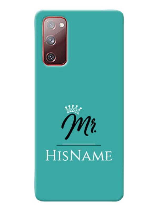 Custom Galaxy S20 FE 5G Custom Phone Case Mr with Name