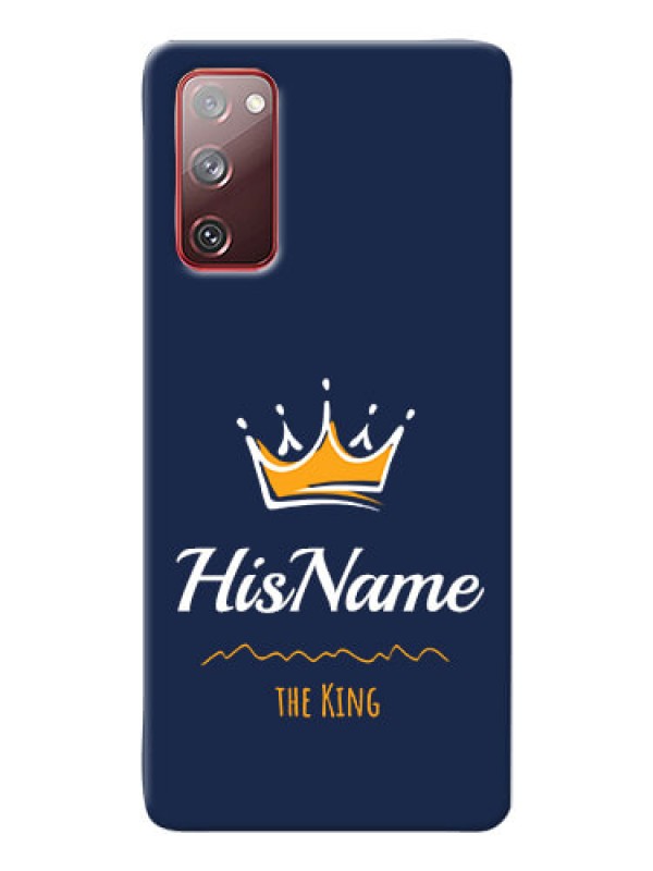 Custom Galaxy S20 FE 5G King Phone Case with Name