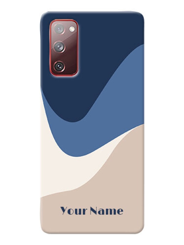 Custom Galaxy S20 Fe 5G Back Covers: Abstract Drip Art Design