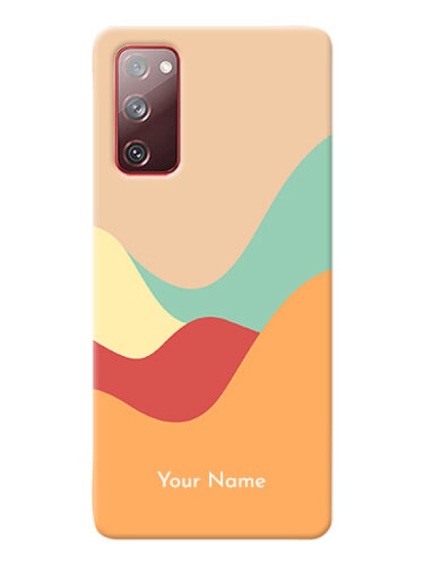 Custom Galaxy S20 Fe 5G Custom Mobile Case with Ocean Waves Multi-colour Design