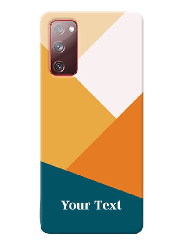 Custom Galaxy S20 Fe 5G Custom Phone Cases: Stacked Multi-colour Design