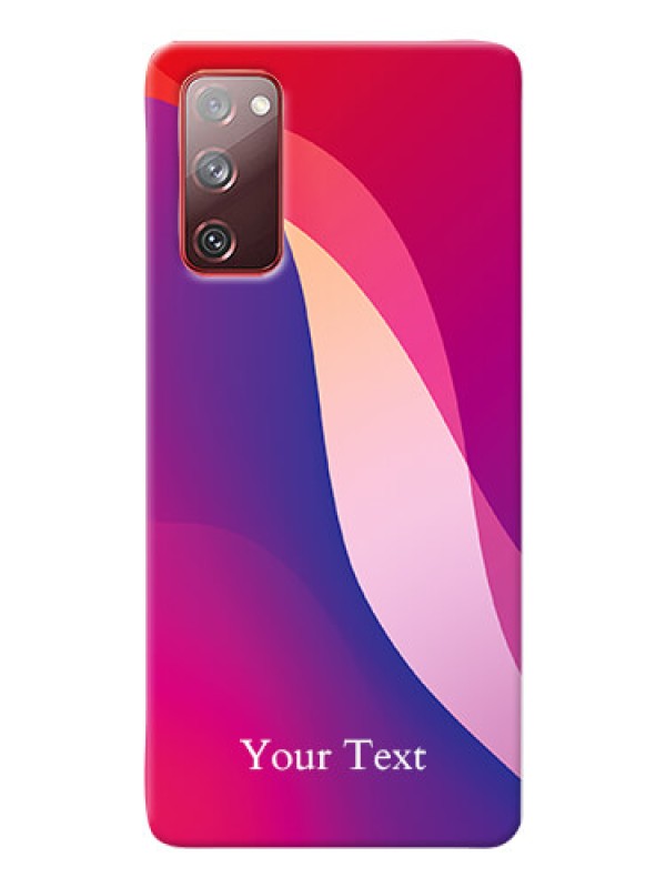 Custom Galaxy S20 Fe 5G Mobile Back Covers: Digital abstract Overlap Design