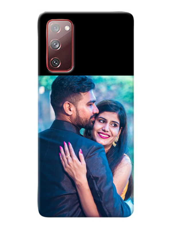 Custom Galaxy S20 Fe 5G Custom Hard Phone Case - Upload Full Picture With Custom Color Design