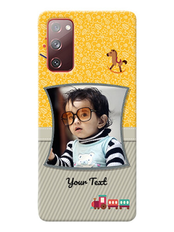 Custom Galaxy S20 FE Mobile Cases Online: Baby Picture Upload Design