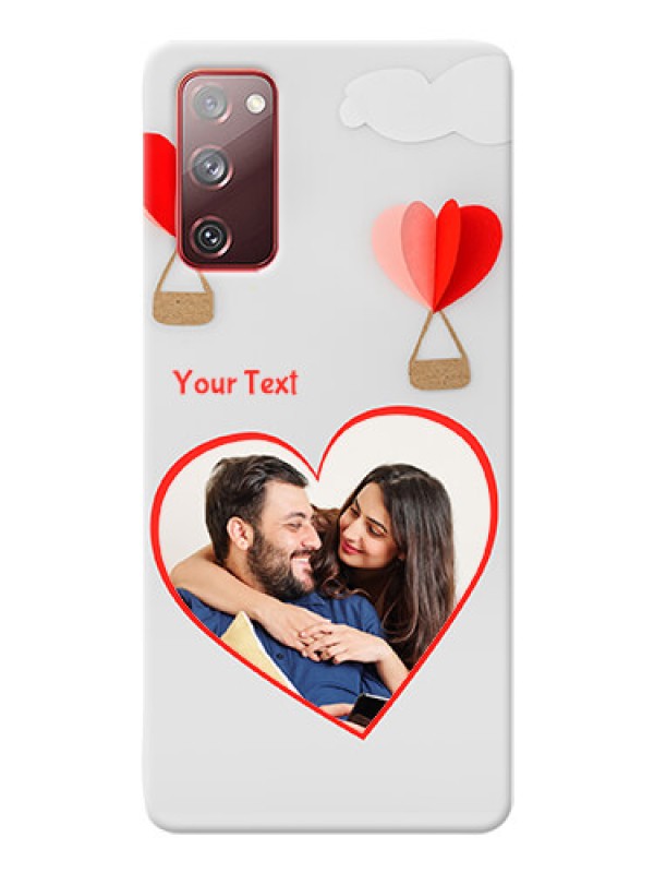 Custom Galaxy S20 FE Phone Covers: Parachute Love Design