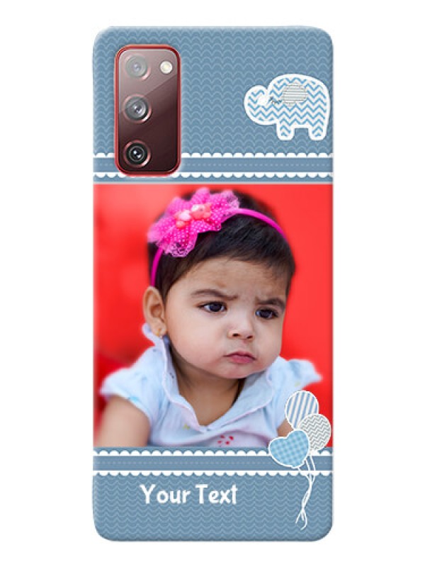 Custom Galaxy S20 FE Custom Phone Covers with Kids Pattern Design