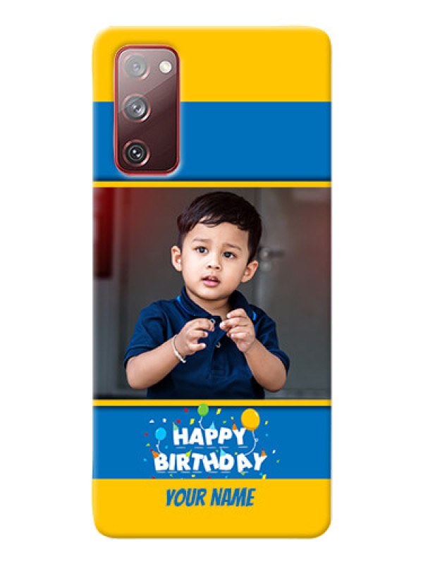 Custom Galaxy S20 FE Mobile Back Covers Online: Birthday Wishes Design