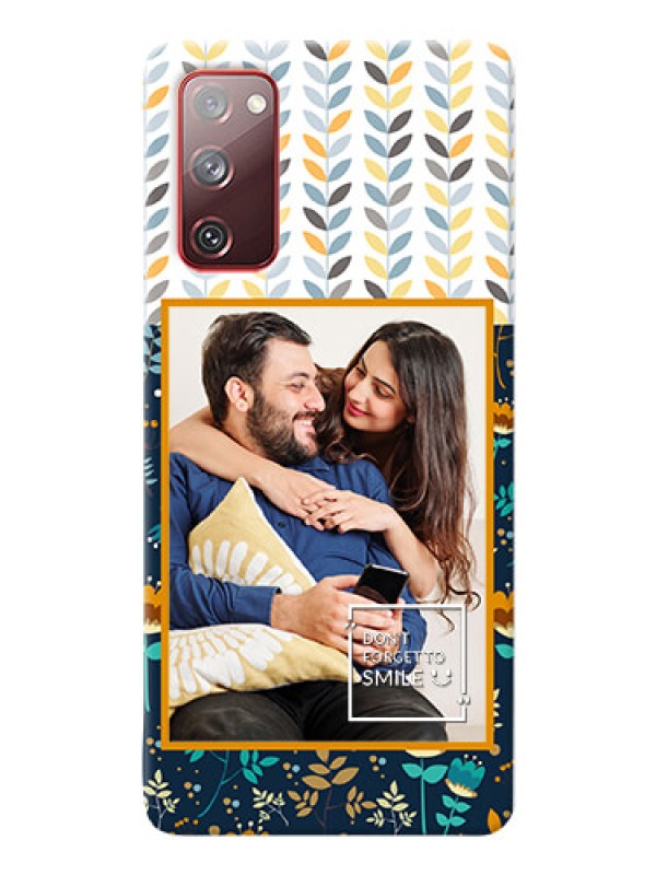 Custom Galaxy S20 FE personalised phone covers: Pattern Design