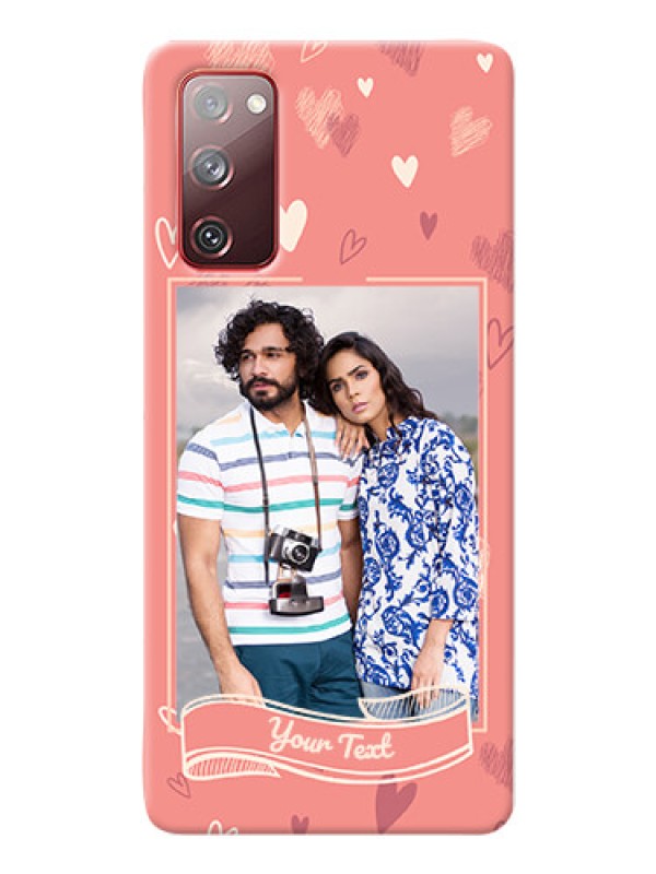 Custom Galaxy S20 FE custom mobile phone cases: love doodle art Design