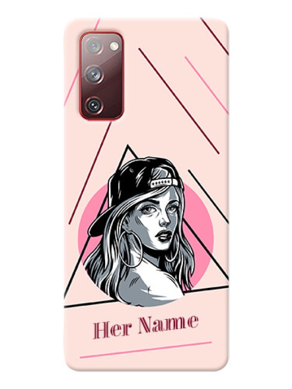Custom Galaxy S20 Fe Custom Phone Cases: Rockstar Girl Design