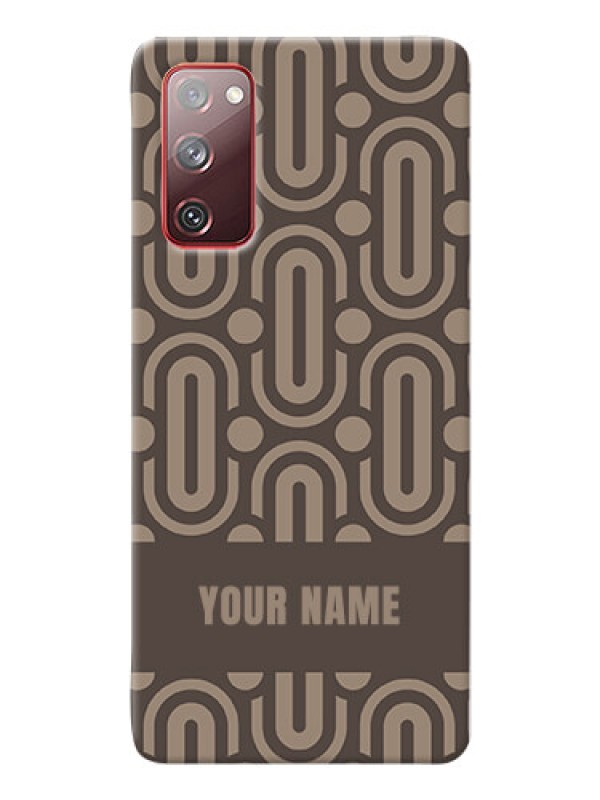Custom Galaxy S20 Fe Custom Phone Covers: Captivating Zero Pattern Design
