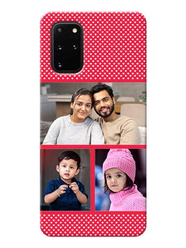 Custom Galaxy S20 Plus mobile back covers online: Bulk Pic Upload Design