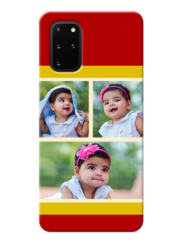 Custom Galaxy S20 Plus mobile phone cases: Multiple Pic Upload Design
