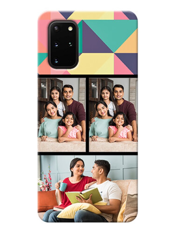 Custom Galaxy S20 Plus personalised phone covers: Bulk Pic Upload Design