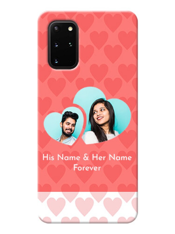 Custom Galaxy S20 Plus personalized phone covers: Couple Pic Upload Design
