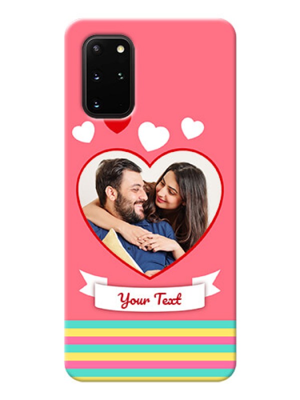 Custom Galaxy S20 Plus Personalised mobile covers: Love Doodle Design