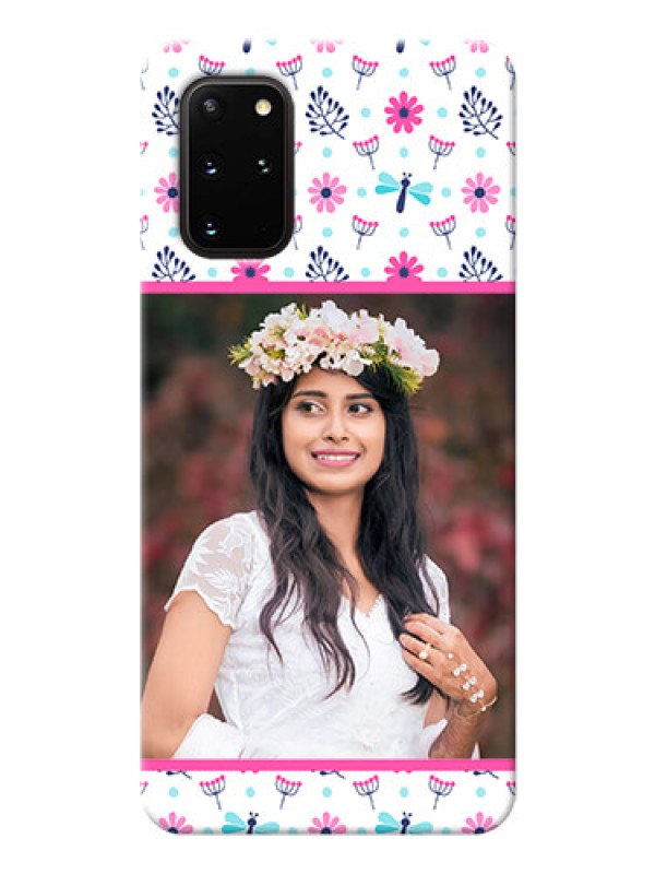 Custom Galaxy S20 Plus Mobile Covers: Colorful Flower Design