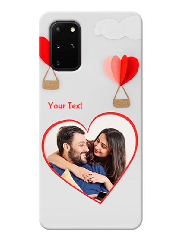 Custom Galaxy S20 Plus Phone Covers: Parachute Love Design