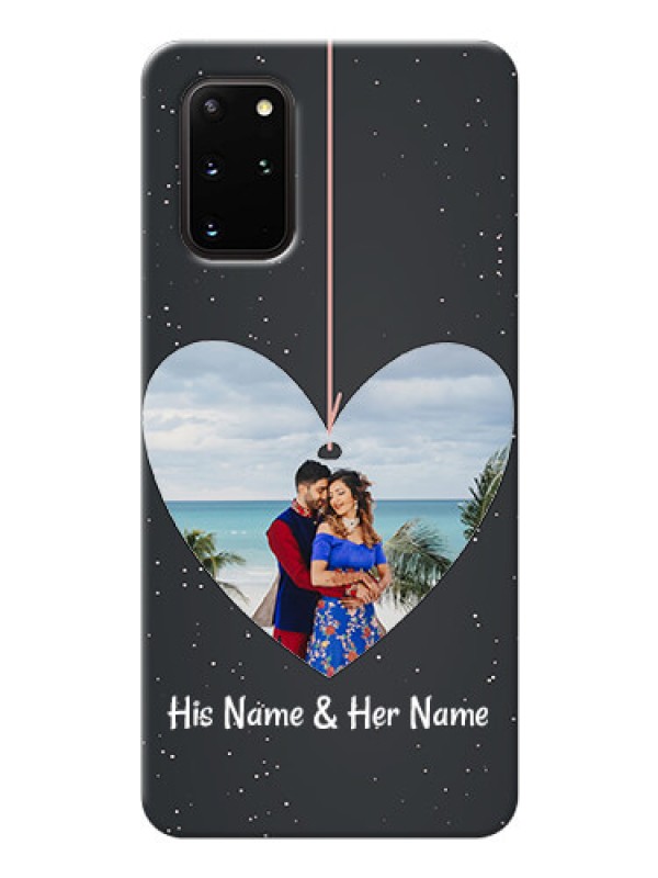 Custom Galaxy S20 Plus custom phone cases: Hanging Heart Design