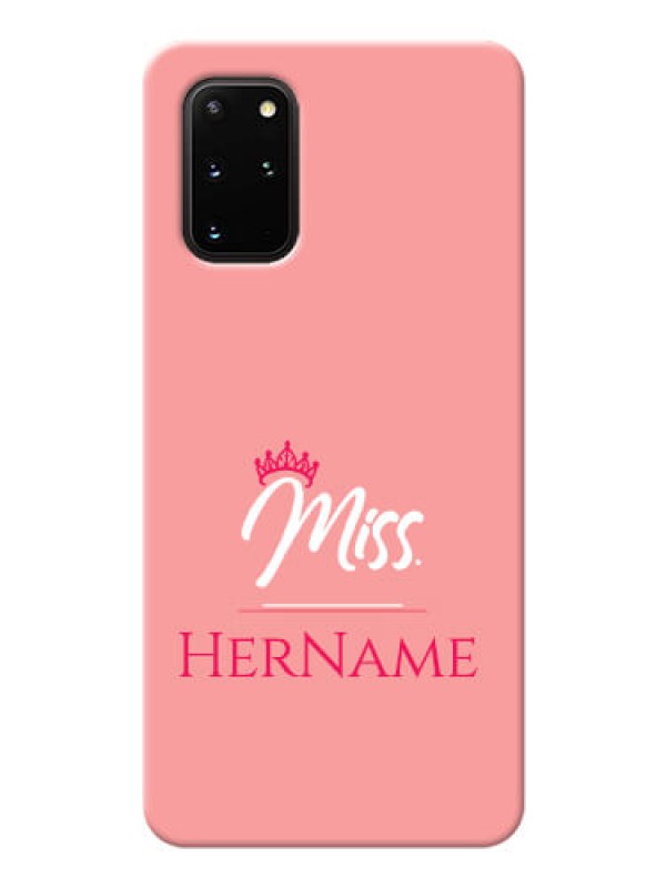 Custom Galaxy S20 Plus Custom Phone Case Mrs with Name
