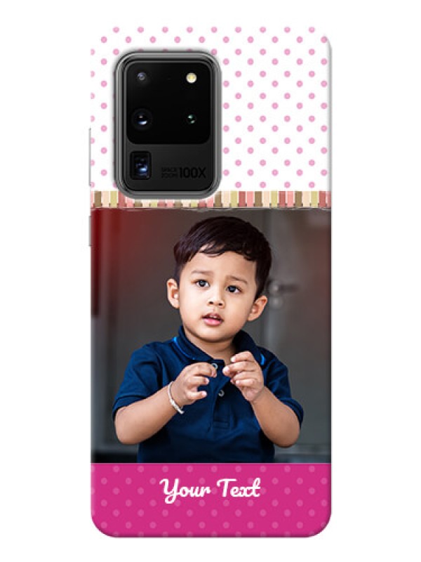 Custom Galaxy S20 Ultra custom mobile cases: Cute Girls Cover Design