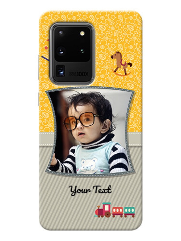 Custom Galaxy S20 Ultra Mobile Cases Online: Baby Picture Upload Design