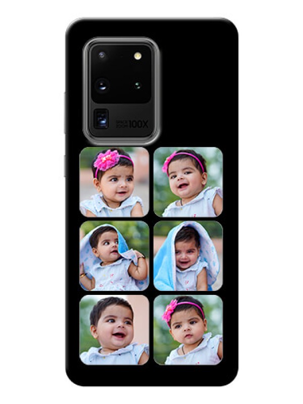 Custom Galaxy S20 Ultra mobile phone cases: Multiple Pictures Design