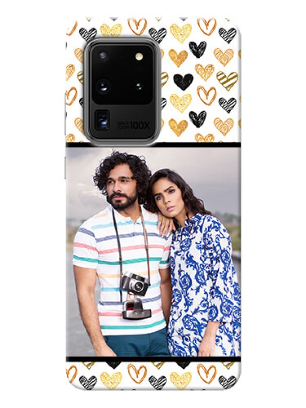 Custom Galaxy S20 Ultra Personalized Mobile Cases: Love Symbol Design