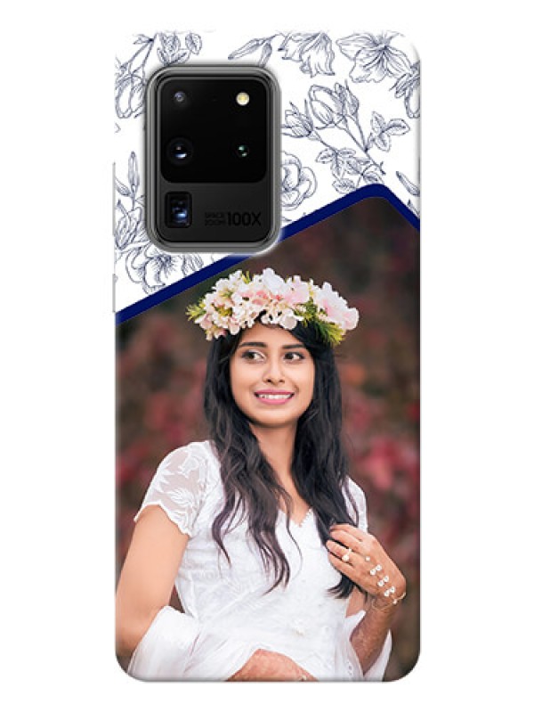 Custom Galaxy S20 Ultra Phone Cases: Premium Floral Design