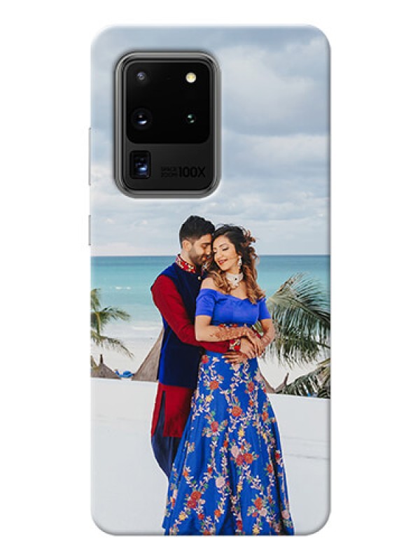 Custom Galaxy S20 Ultra Custom Mobile Cover: Upload Full Picture Design