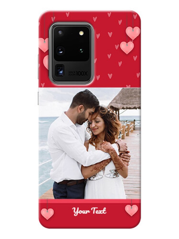 Custom Galaxy S20 Ultra Mobile Back Covers: Valentines Day Design