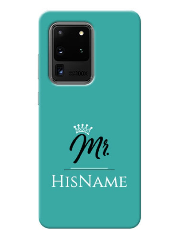 Custom Galaxy S20 Ultra Custom Phone Case Mr with Name