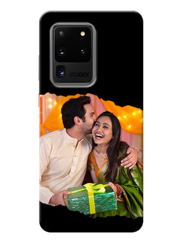 Custom Galaxy S20 Ultra Custom Phone Covers: Tear-off Design