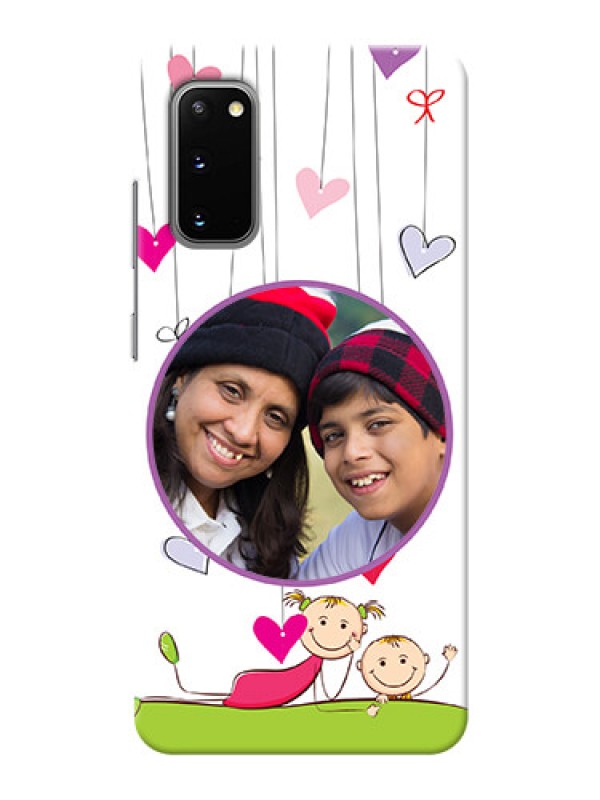 Custom Galaxy S20 Mobile Cases: Cute Kids Phone Case Design
