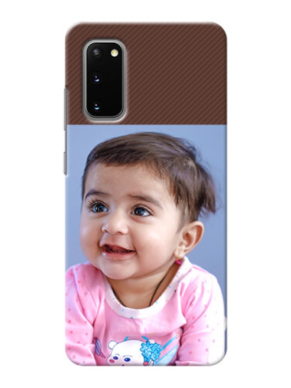 Custom Galaxy S20 personalised phone covers: Elegant Case Design