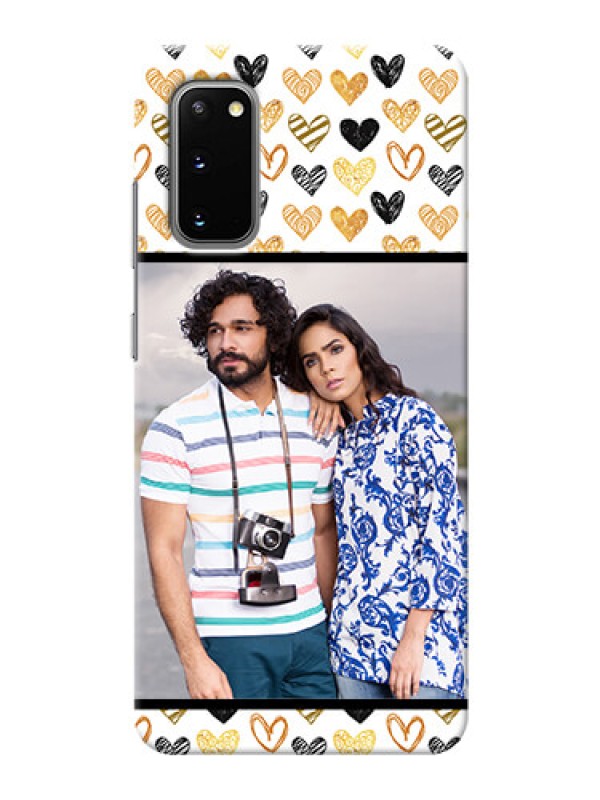 Custom Galaxy S20 Personalized Mobile Cases: Love Symbol Design