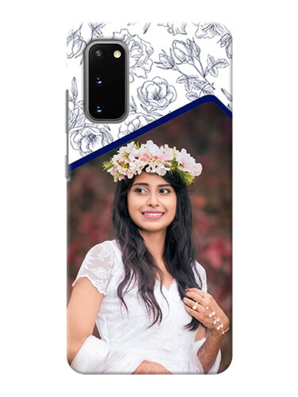 Custom Galaxy S20 Phone Cases: Premium Floral Design